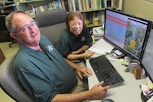 Bob Paull and Nancy Chen